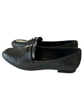 Born Soft Leather Penny Loafers Black Size Women’s 10